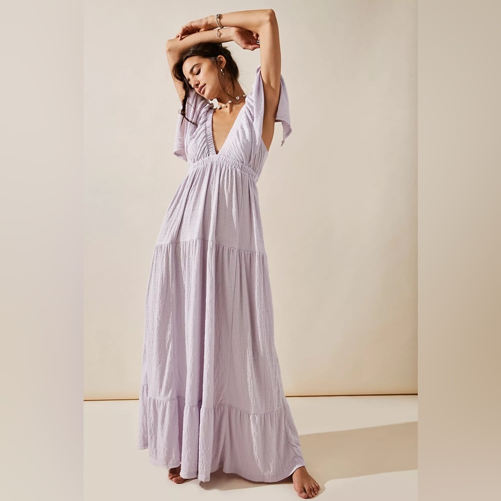 Free people lala maxi dress